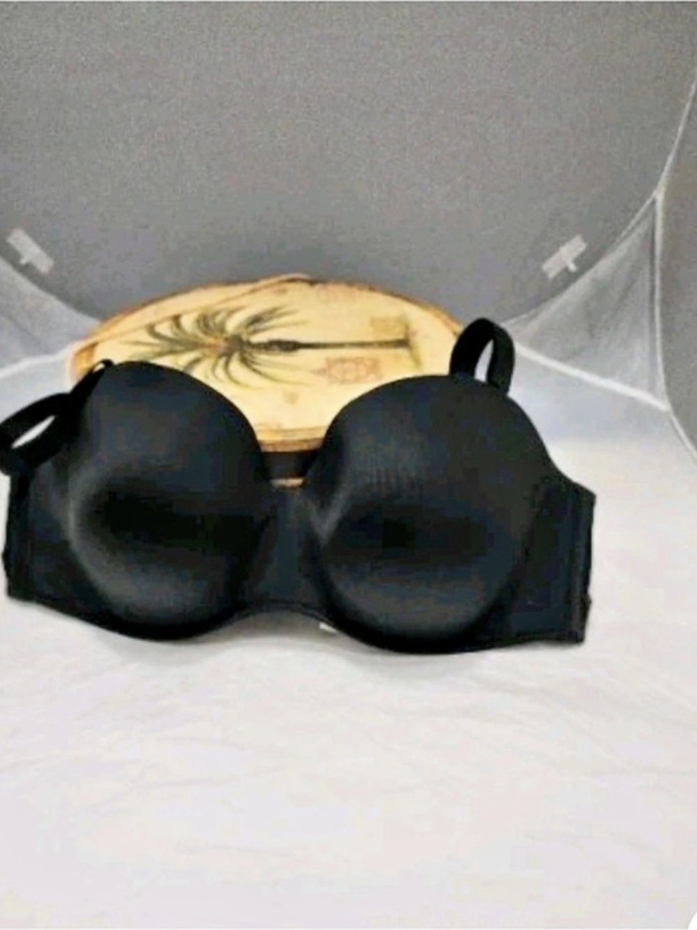 Cacique Black Bra Like New 44D
